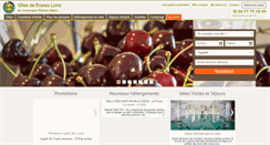 Desktop Screenshot of gites-de-france-loire.com